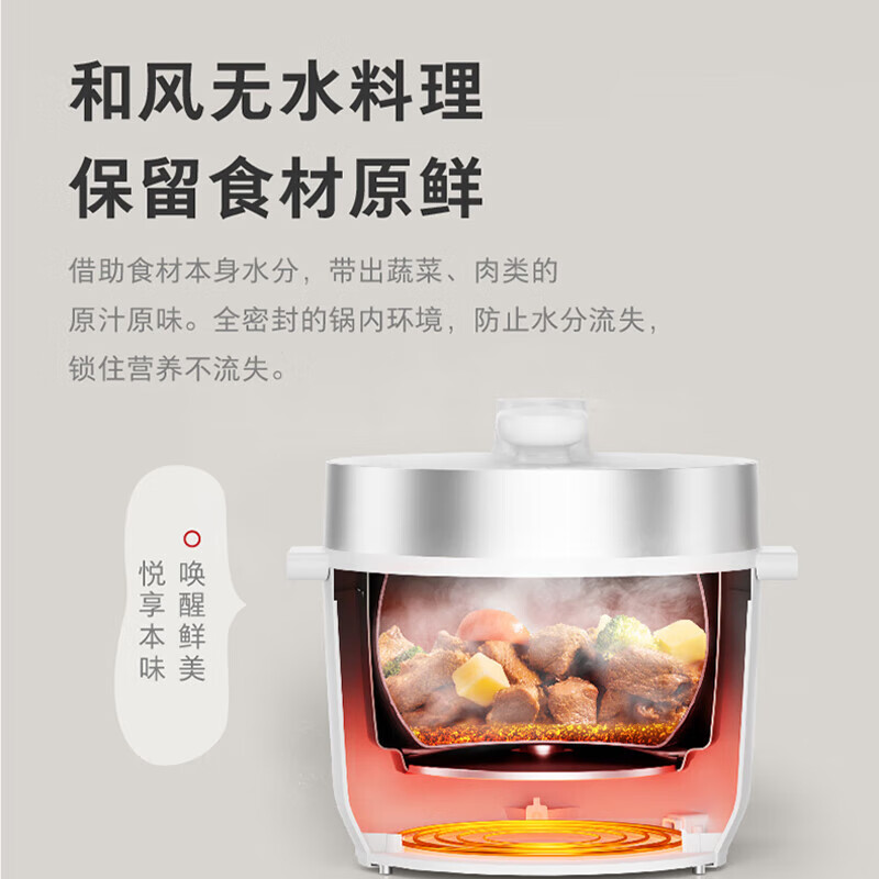 美的Midea 东芝电压力锅 PC-30MRUC(K) 随机颜色高清大图