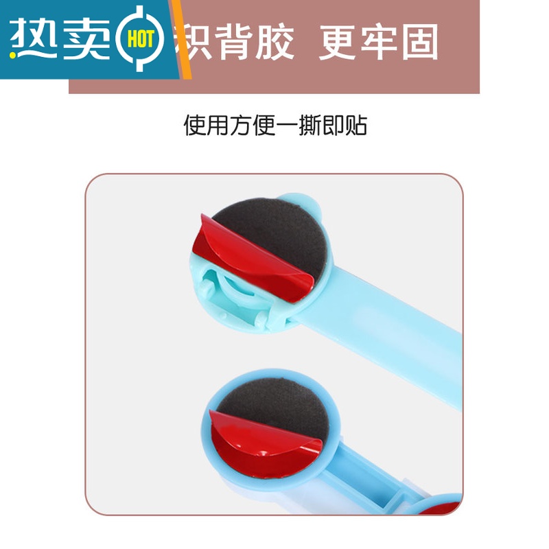 显彩防儿童抽屉安全童锁柜门锁冰箱门卡扣防开柜子扣小孩扣锁宝宝锁扣 蓝色组合锁[6+6只装 送插座盖10只]房门安全扣高清大图