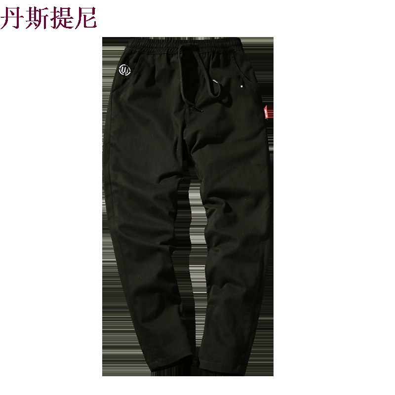 裤子男韩版潮流夏季休闲裤九分裤宽松小脚裤哈伦裤百搭束脚工装裤
