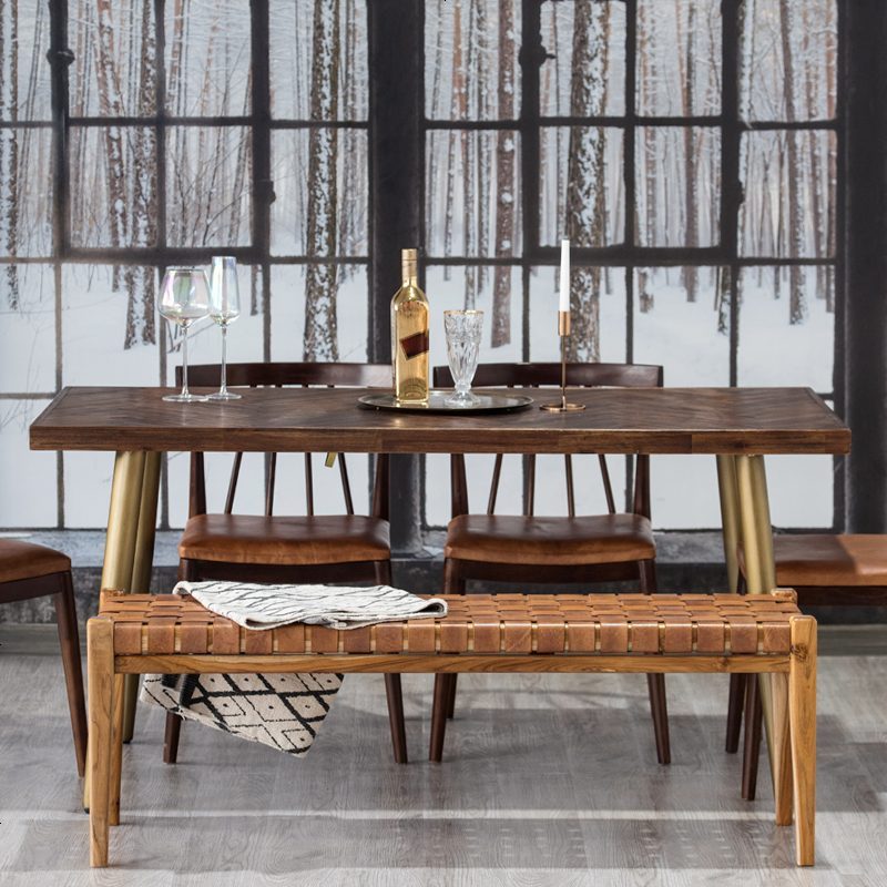 豆乐奇 Douleqi 餐桌黑金餐桌 椅 越南原装进口简约餐桌餐椅客厅实木北欧现代小户型组合家用餐桌 价格图片品牌报价 苏宁易购欢悦豆乐奇家具专营店