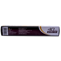 红双喜DHS乒乓球连环系列1840D白色一星球(业余比赛/健身)训练用球 40mm 6只装