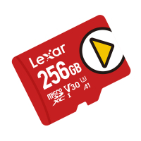 雷克沙(Lexar)256GB TF卡 任天堂Switch/PS4游戏机专用内存卡 存储卡 读150MB/s