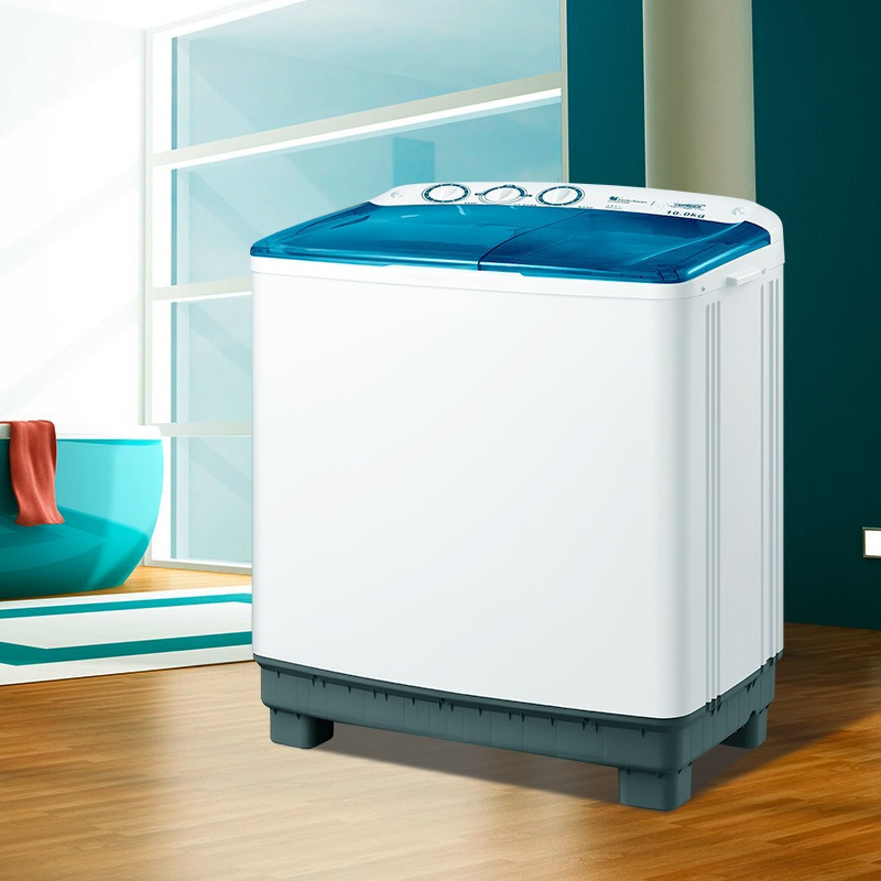 小天鹅littleswantp100vs90810公斤双缸洗衣机双桶筒半自动洗衣机家用