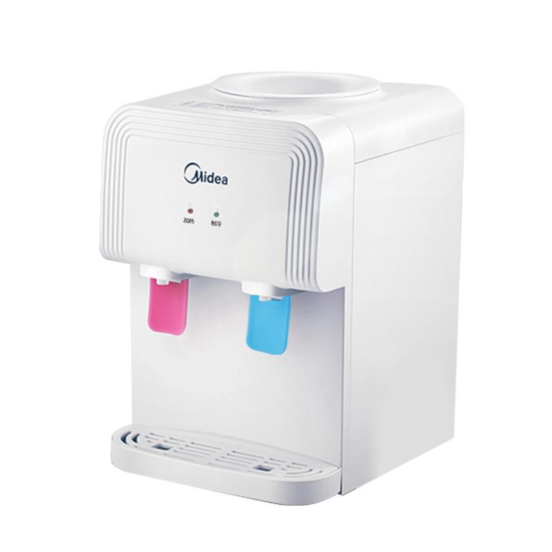 美的 Midea 饮水机家用台式机桌面迷你小型温热饮水器家用宿舍办公室用推杯取水自营饮水机 YR1220T高清大图
