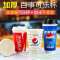 可乐杯一次性百事可乐纸杯可口可乐饮料杯双淋膜加厚带盖|500套-12A-340毫升 深蓝色可乐杯