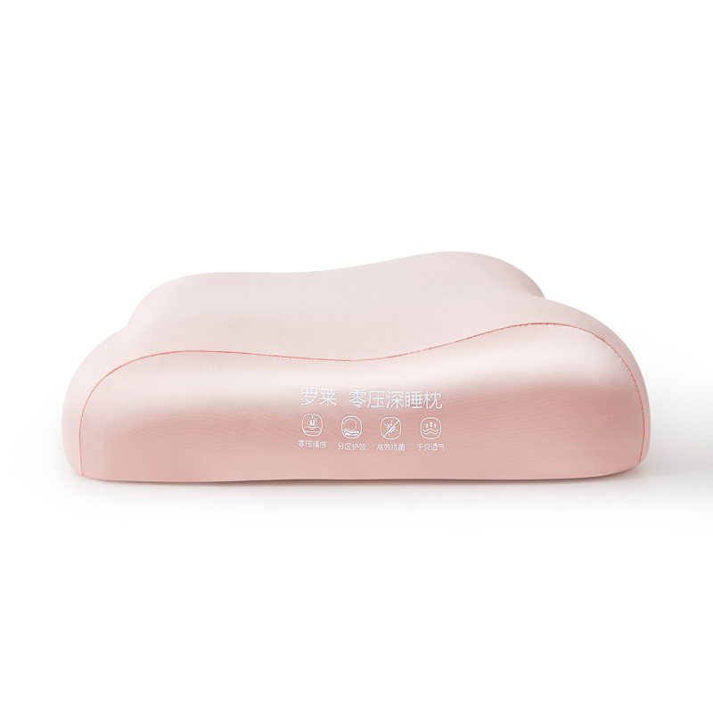 罗莱零压深睡枕-粉色女款高清大图