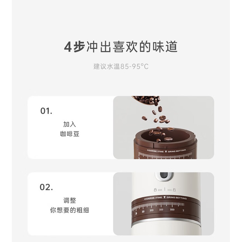 AIYOUTH艾青春 研磨一体咖啡机 AI-KF638高清大图