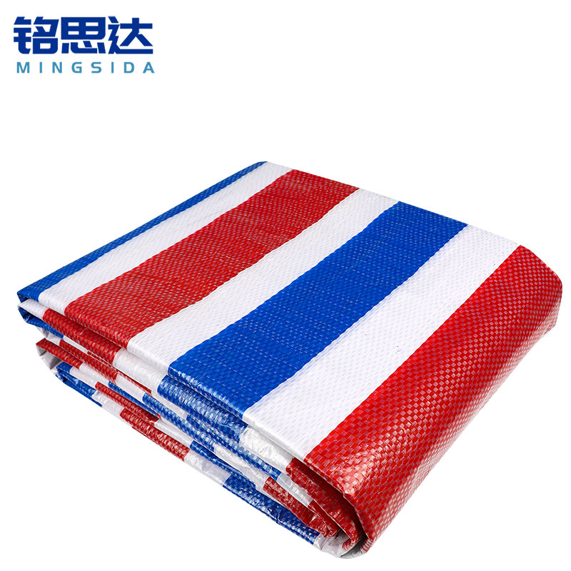 铭思达彩条布6*50m卷高清大图