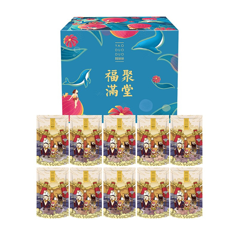 姚朵朵福聚满堂坚果礼盒 1008克