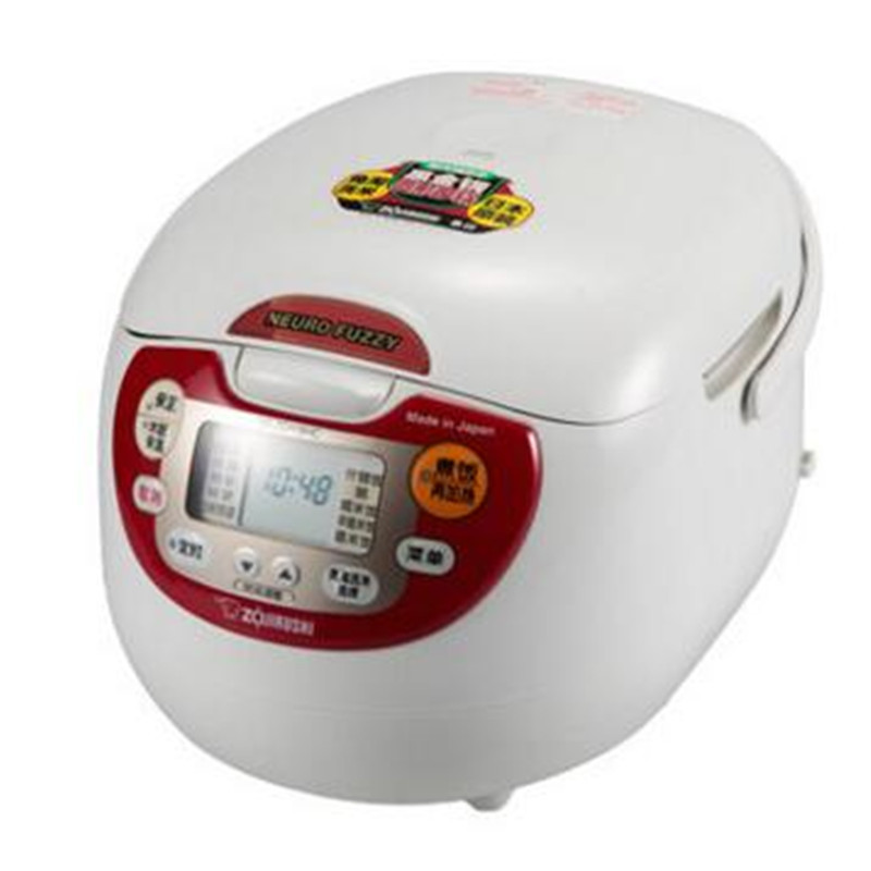 象印(ZO JIRUSHI)电饭煲NS-ZCH18HC 日本原装进口微电脑电饭煲三维立体加热合金内胆6-10人份红色5L