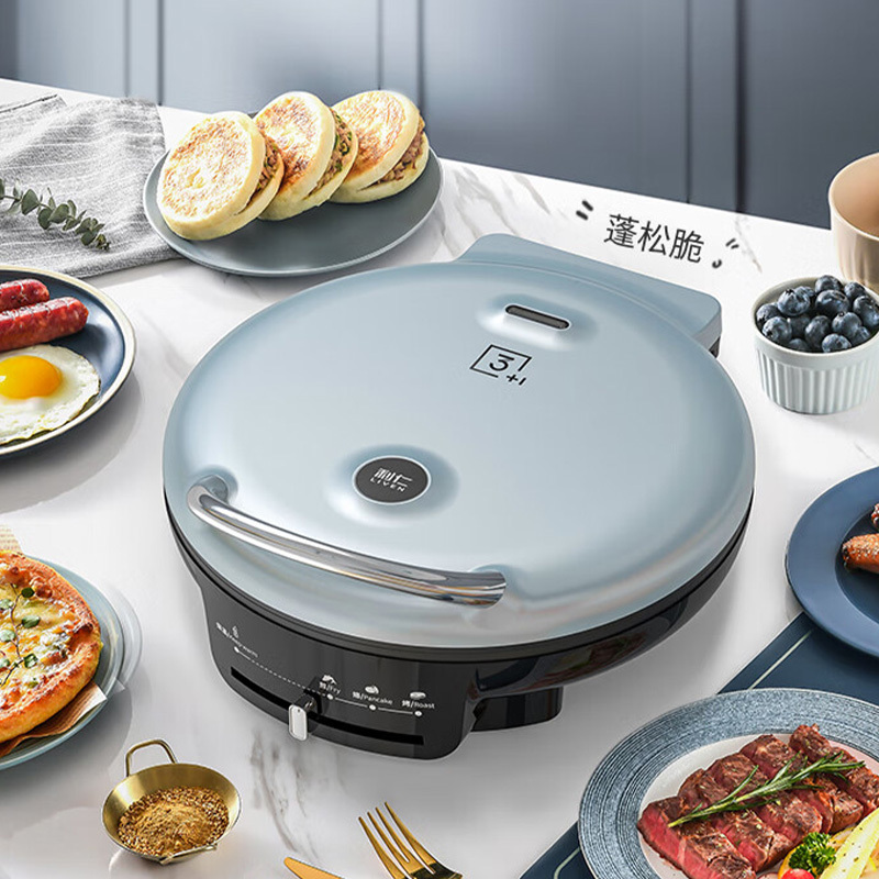 利仁电饼铛烤盘烤肉煎饼家用早餐机LPBC-3105高清大图