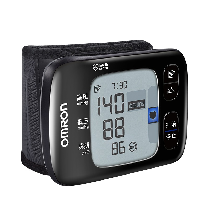 欧姆龙(OMRON)电子血压计 T50 手腕式 家用 测压仪 血压表 医用 检测器 全自动 成人 佩戴 袖带式