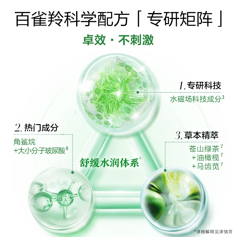 百雀羚个护套装3(护肤6件套+面膜2盒)高清大图