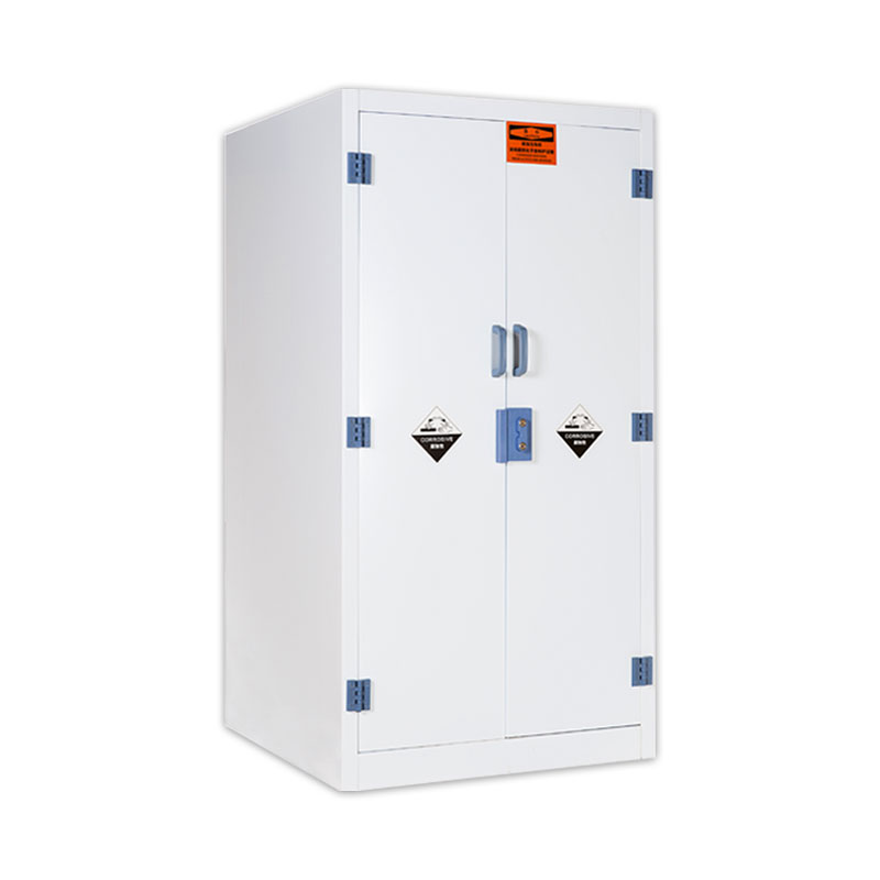 振奥 化学药品柜PP酸碱柜实验室硫酸盐酸储存柜化学试剂危化品安全存放柜 60加仑高清大图