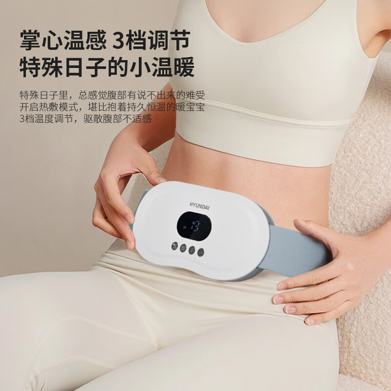 HYUNDAI(韩国现代)热敷按摩智能腰部按摩仪 HY-010高清大图