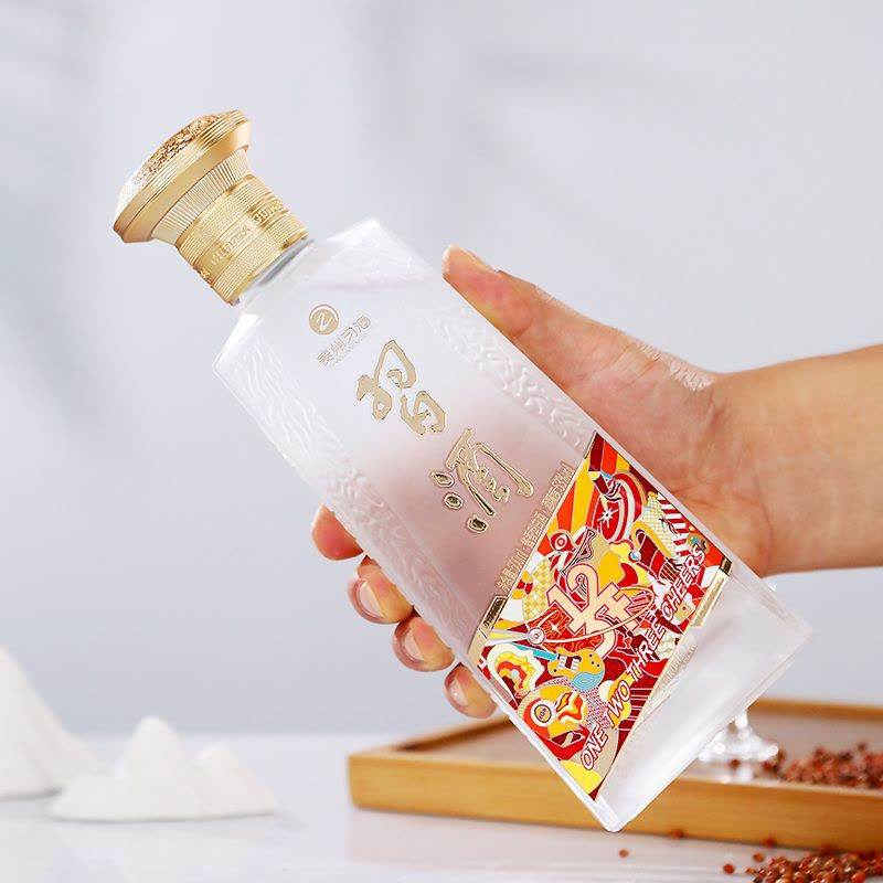 贵州習酒 123干(蓝) 酱香型白酒 53度 500ml*4瓶 整箱装图片