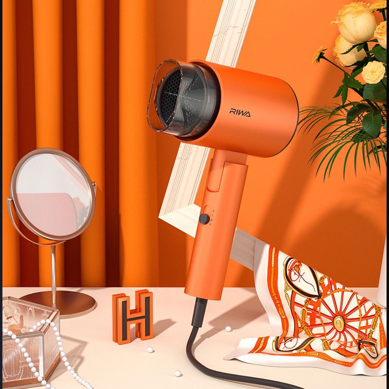 雷瓦1800w大功率可折叠电吹风rc7855视频