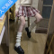 SUNTEK色针织袜套jk日系白色袜子女小腿套韩版堆堆袜lolita原宿风长筒