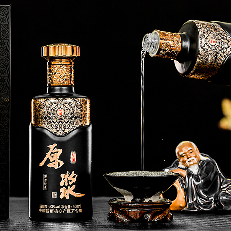 猛酱酱香型白酒53度原浆年份酒6瓶高端礼盒装