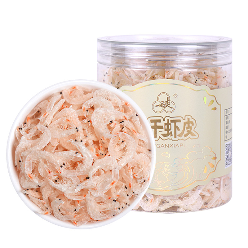 一品爽 淡干虾皮88g 海产干货 淡干虾米 可磨虾皮粉 海鲜煲汤食材高清大图