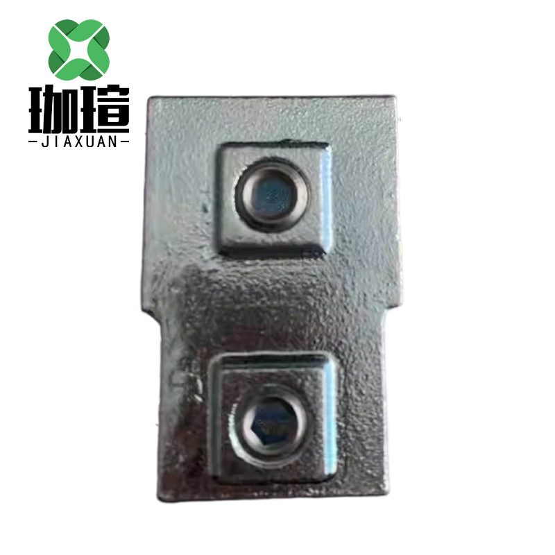 珈瑄 镀锌方管短三通 25mm 个高清大图