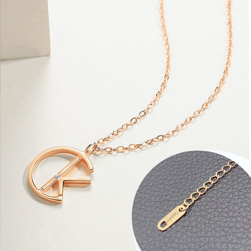 caldicekris (中国ck)经典时尚ck钻石锁骨链ck-ss1008