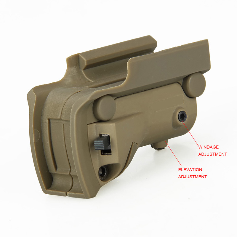 下挂镭射红激光GLOCK17 G18 红激光瞄准器定位仪红外线激光瞄准j镜指示器归零器寻鸟镜