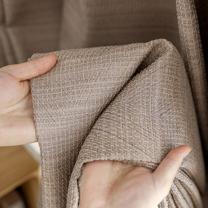 思雅之星棉麻混纺遮光面料sy0035窗帘