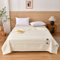 无印良品(MUJI) 华夫格提花品牌被MJ-B24-02 米色 200*230cm