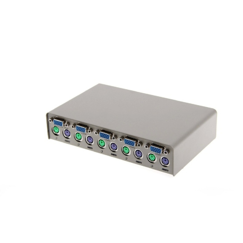 saikang 赛康kvm 切换器电脑vga接口显示器共享2口4口自动PS2连接SK-3000