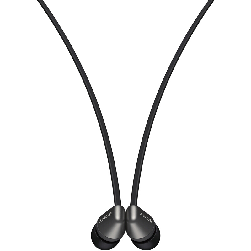 索尼(SONY)WI-C310 无线蓝牙入耳式立体声耳机 手机耳机 颈挂线控 黑色