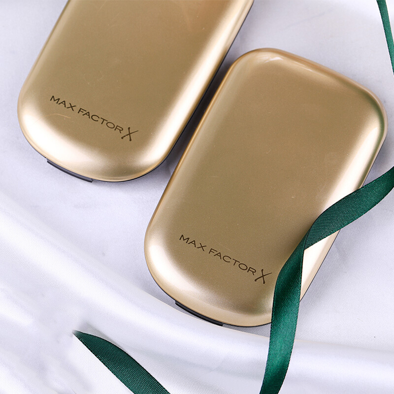 MAX FACTOR 蜜丝佛陀透滑粉饼 1#玉瓷色 10g 清透遮瑕干湿两用 美国进口