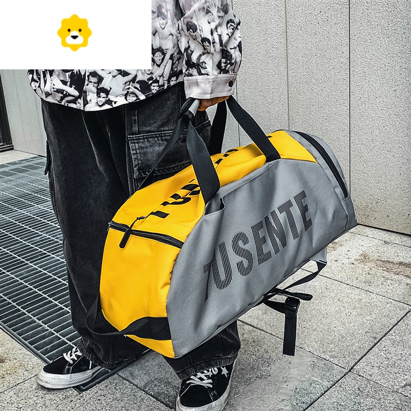 FENGHOU双肩包男士潮牌书包多功能旅游包大容量户外旅行背包男训练健身包高清大图