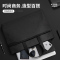 得力(deli)63750拉链式文件袋办公便携式公文包手提文件包电脑包大容量 425*300*55mm 深灰