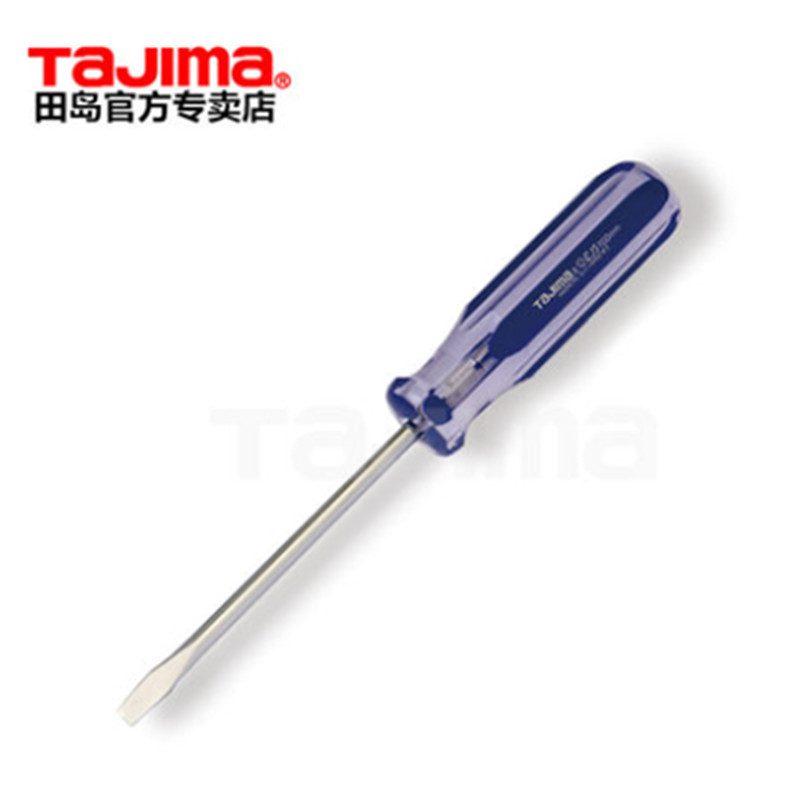田岛(TAJIMA) 透明柄 一字螺丝批 3.0X 150