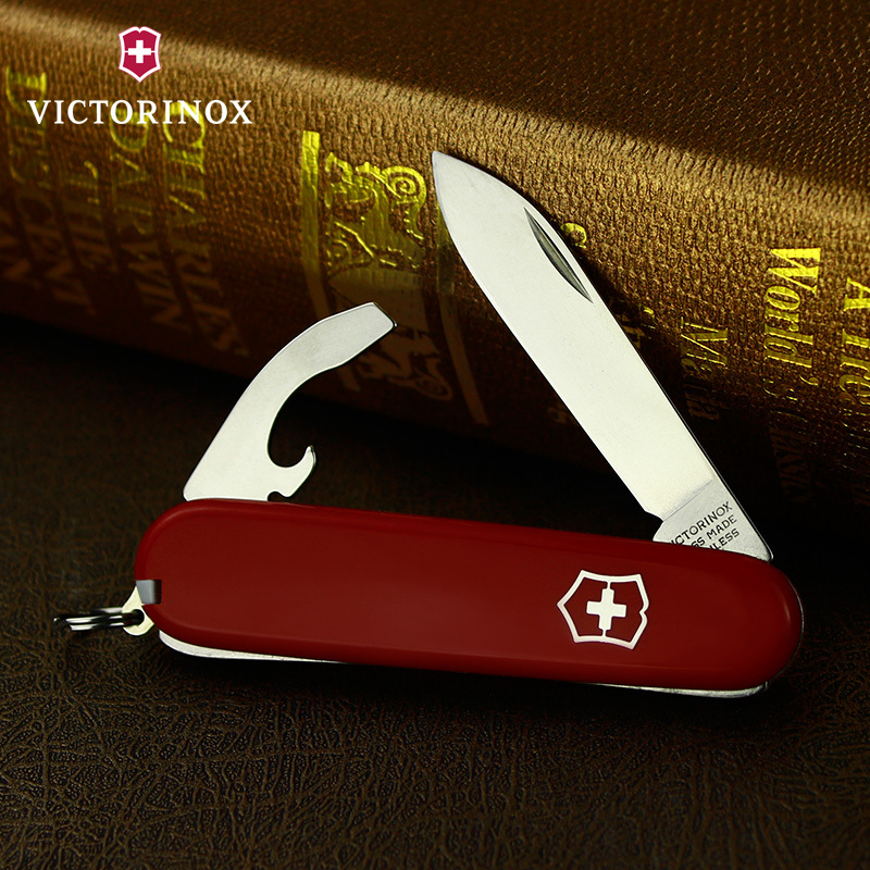 Victorinox维氏瑞士军刀 羽量拳击手84mm军刀 便携不锈钢刀具多功能工具进口水果刀削皮刀