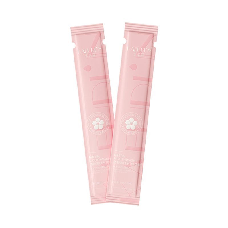 卡芙润（KAFURUN）清新漱口水（樱花香）10ml*20条 （计价单位：盒）粉色