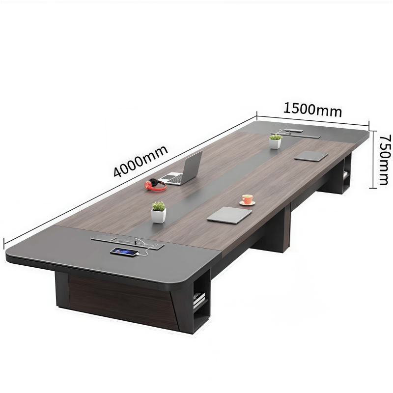 鑫木樽会议桌4m张高清大图