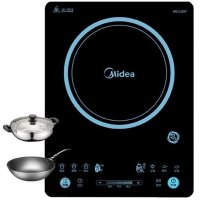 美的（Midea）电磁炉C22-RH2275家用智能新款电磁炉 触控式家用大功率多功能电磁灶 德国汉森面板火力档位6档