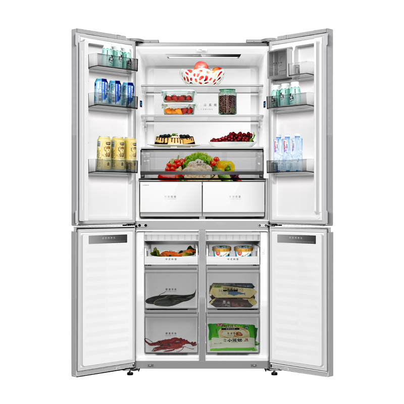 美菱冰箱bcd507wp9btz盐湖白