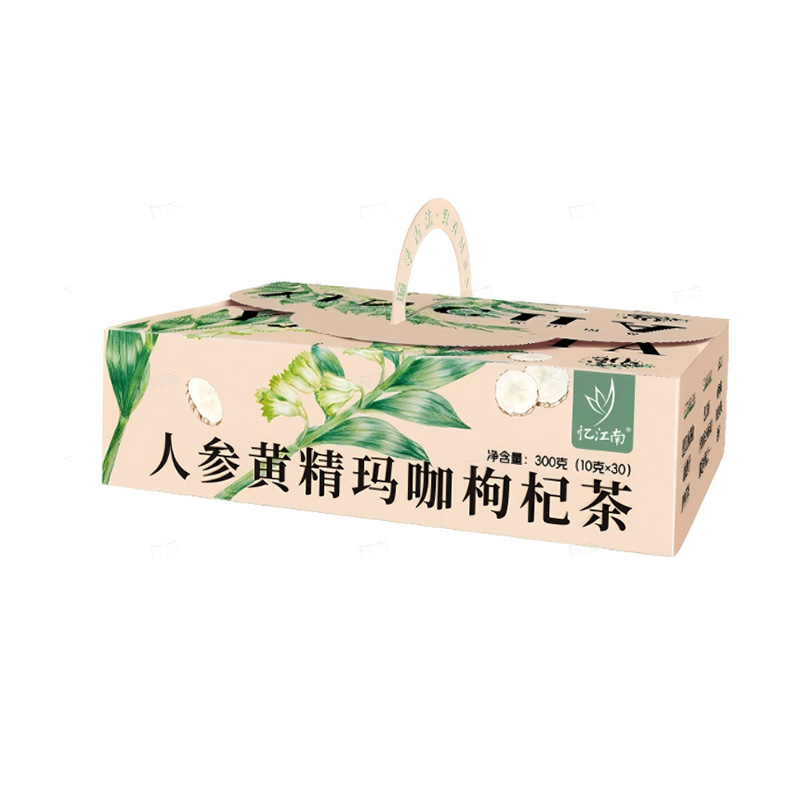 忆江南 300g人参黄精玛咖枸杞茶-古法致养max滋补熬夜养生茶伴手礼