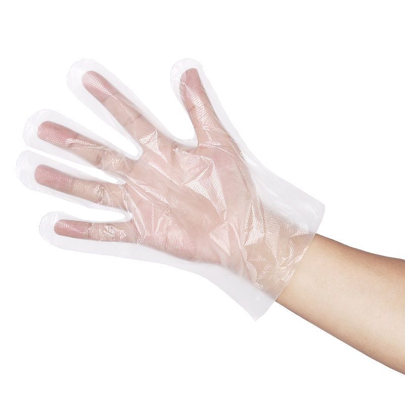 一次性手套透明手套防水手套薄膜加厚餐饮美容家务环保手套