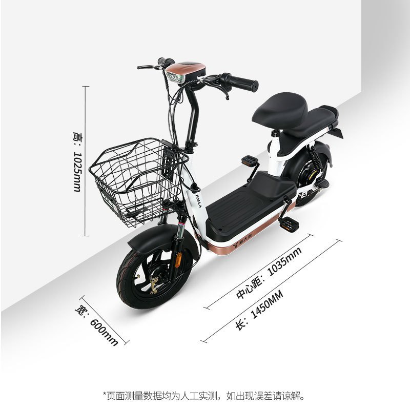 新大洲PALLA电动车 3C新国标48V成人电瓶车代步车电动自行车 K4