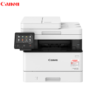 佳能(Canon)iC MF443dw A4幅面黑白激光一体机打印复印扫描/有线无线/双面打印/输稿器38页/分钟