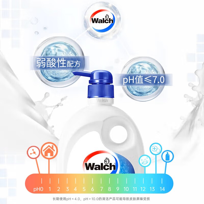 威露士(Walch)(白茶无花果)1L大瓶沐浴露清爽控油持久留香高清大图