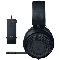 雷蛇(Razer) 北海巨妖竞技版头戴式游戏耳机 7.1声道游戏耳机 (带线控游戏耳麦 游戏耳麦 7.1声道耳机) 吃鸡