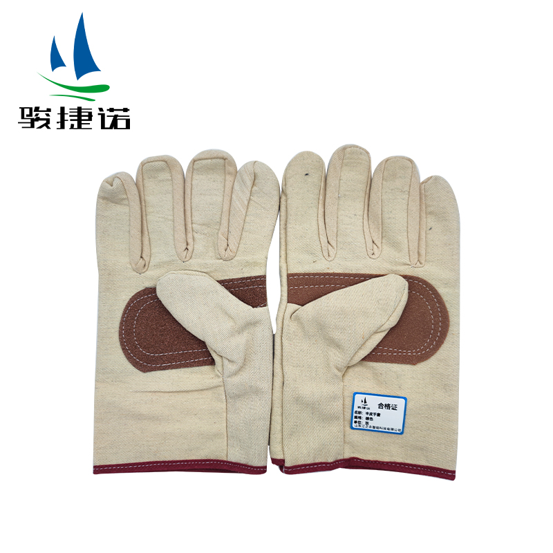 骏捷诺半皮手套棕色/双高清大图