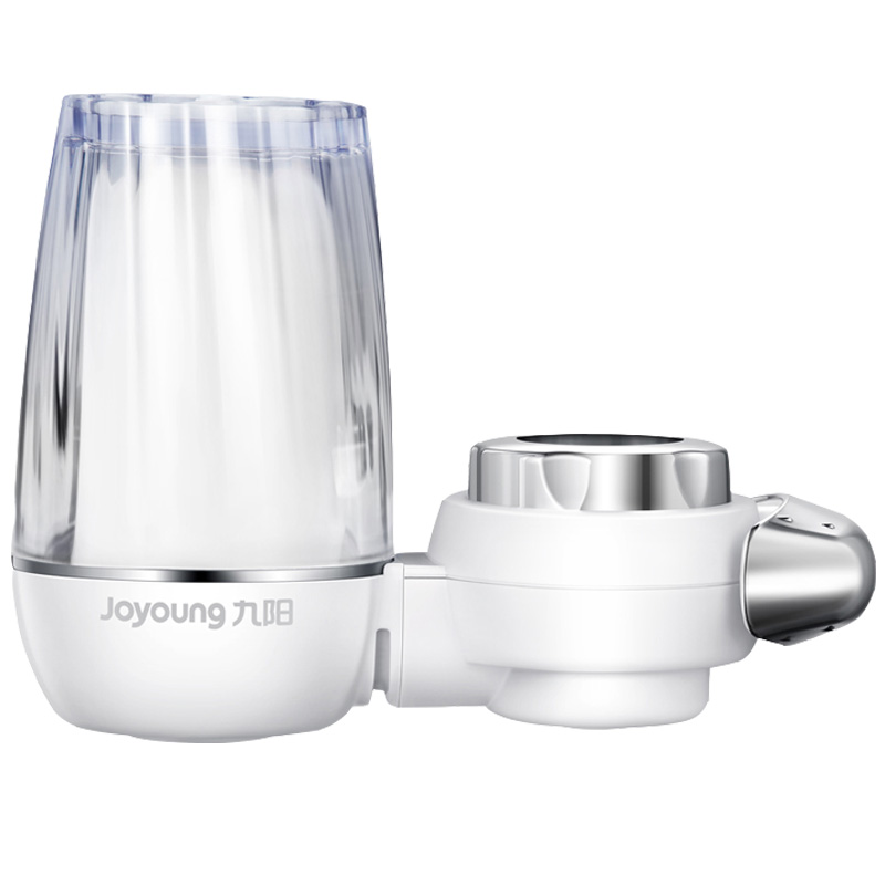 九阳(Joyoung )净水器龙头净水机家用厨房过滤器自来水净化器透明滤水器T02贝壳两机8芯