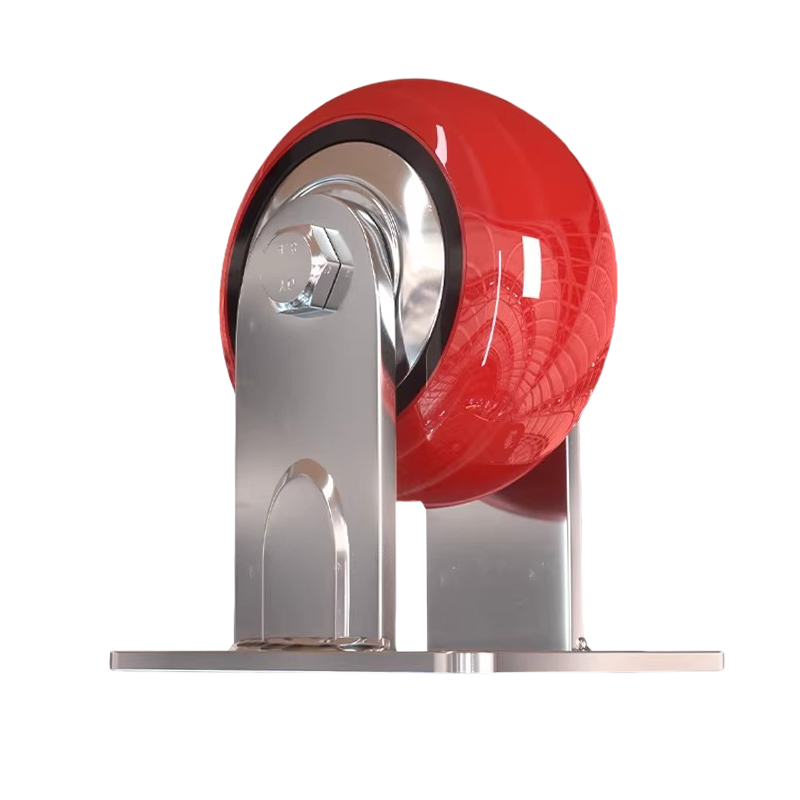 丰奋 定向轮 聚氨酯脚轮 6寸 个高清大图