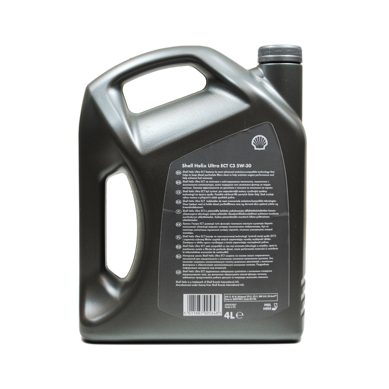 [全合成机油]Shell壳牌 欧洲进口 Helix Ultra ECT C3 5W-30 超凡喜力 4L